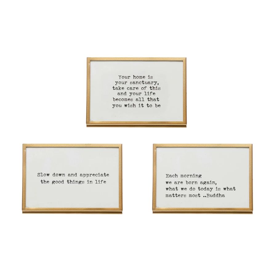 Gold Minimalist Picture Frame