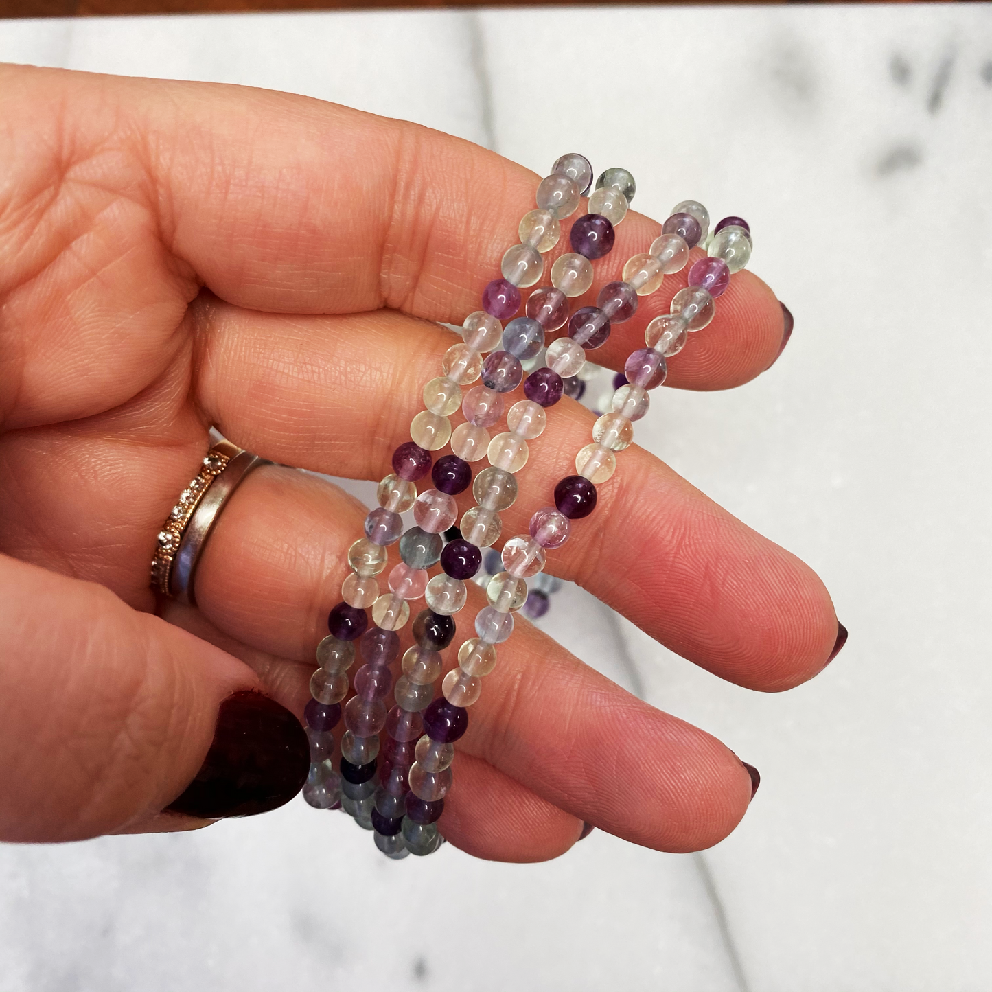 Rainbow Fluorite bracelet
