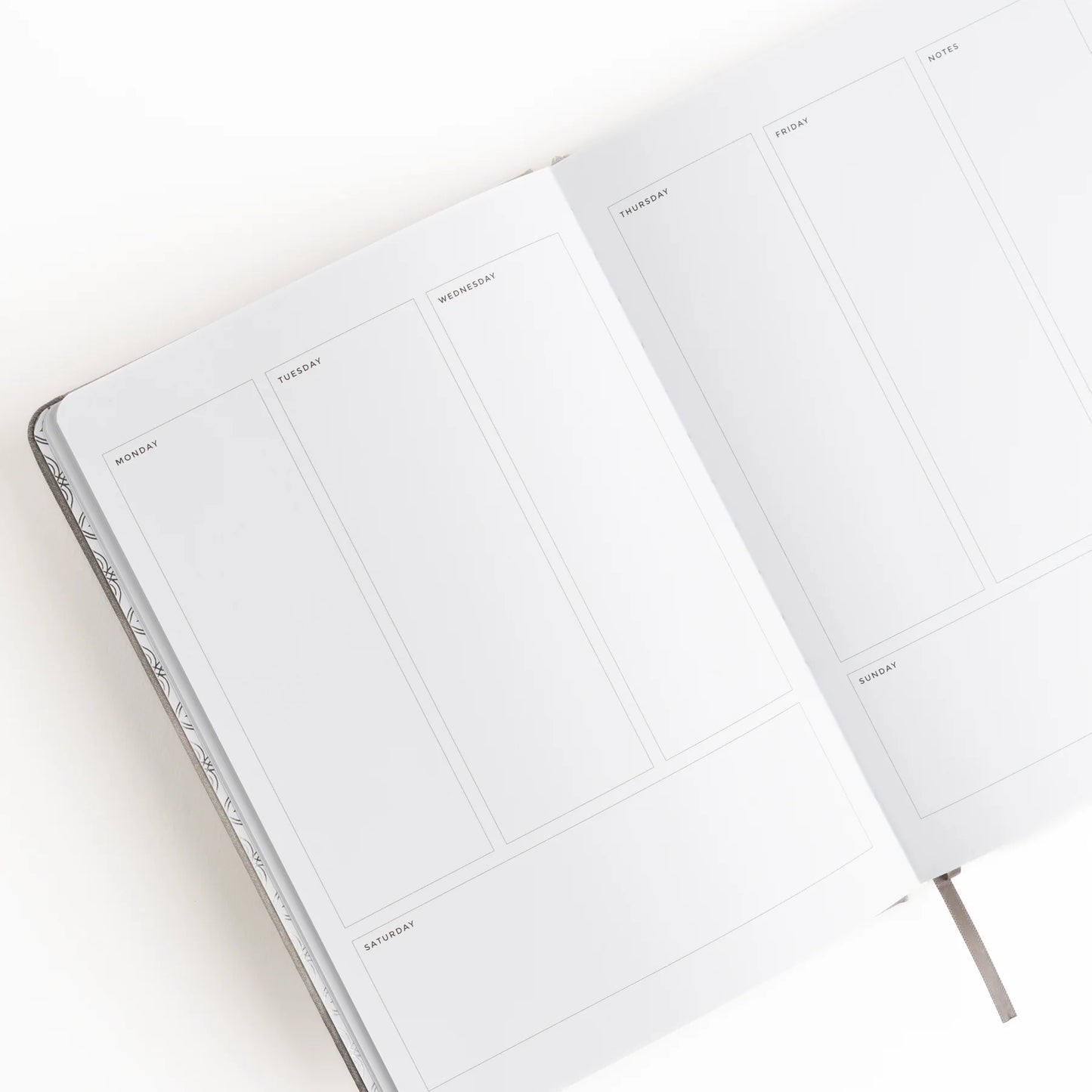 Minimal Floral Undated Planner