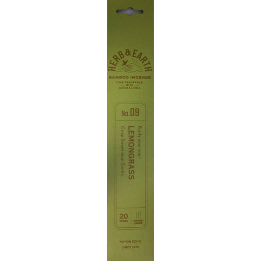 Herb & Earth Lemongrass Incense Sticks 20