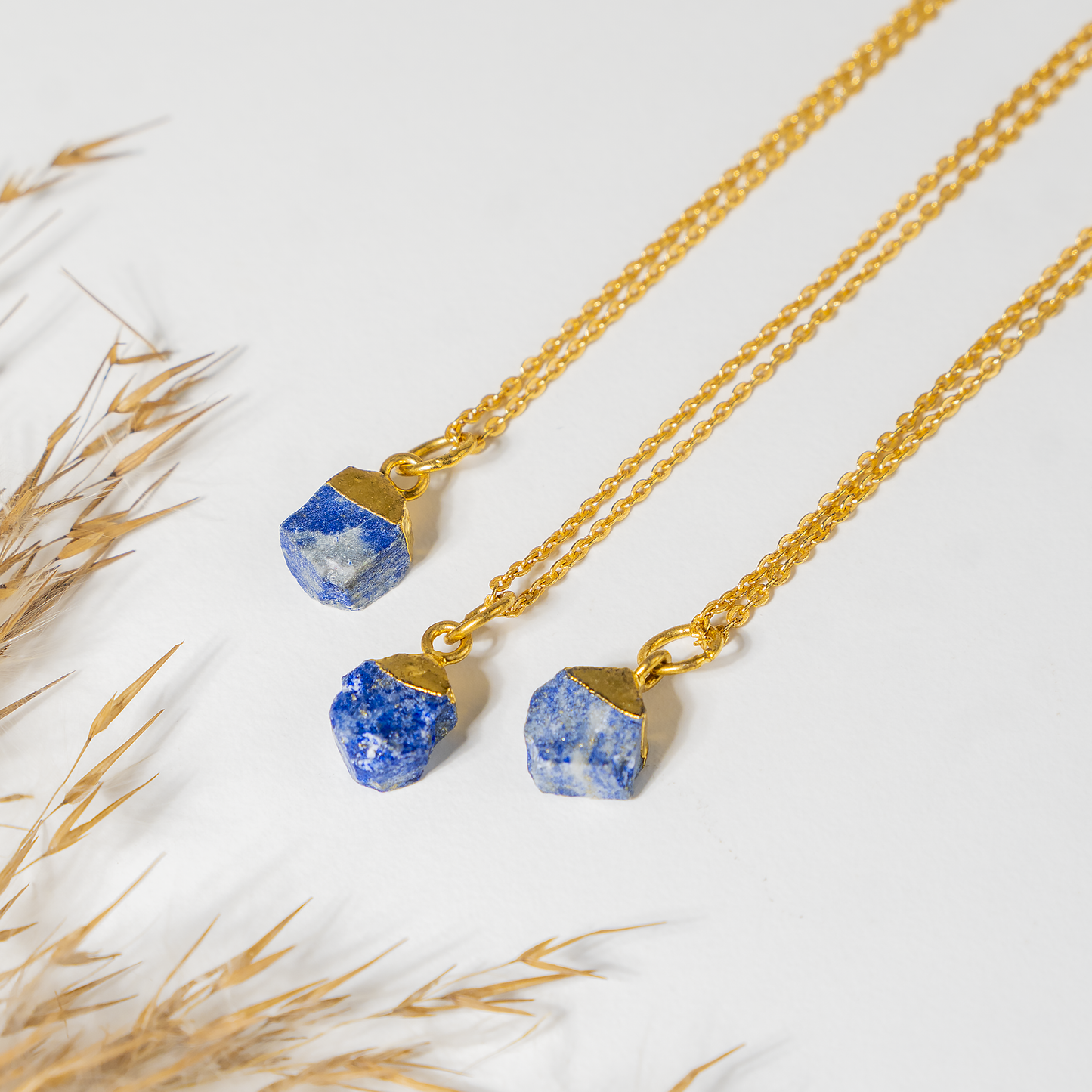 Raw Lapis Lazuli Necklace