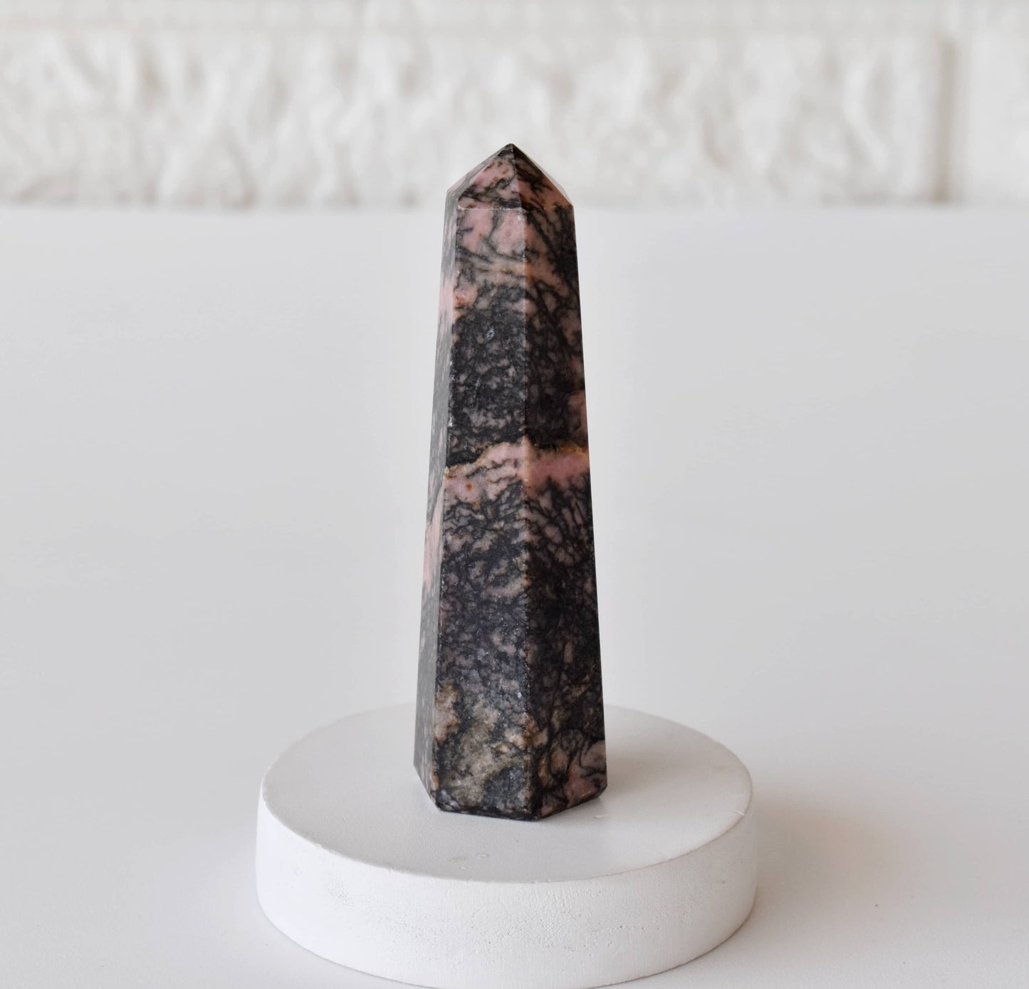 Rhodonite Tower