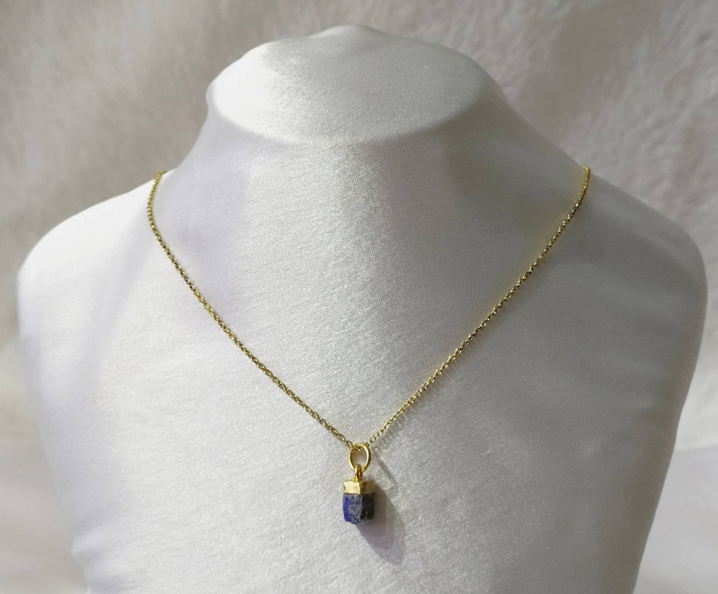 Raw Lapis Lazuli Necklace