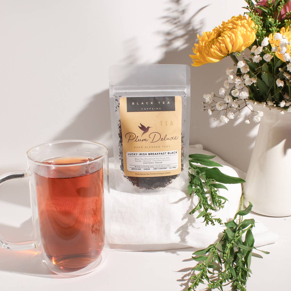 Lucky Irish Breakfast Black Tea (Vanilla-Almond-Chocolate)