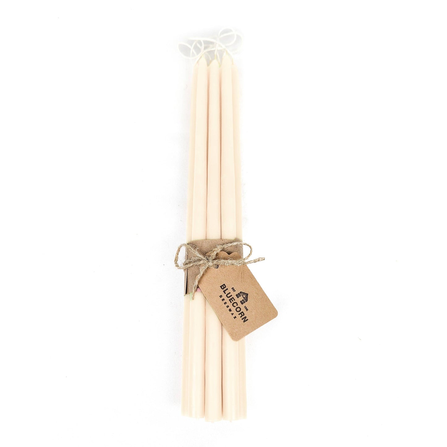 Hand-Dipped Thin Beeswax Tapers