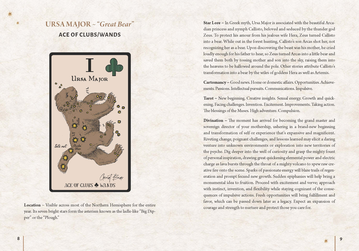 Starlore Arcana: 56 Cards & 128-Pg Book (Astrology Deck)