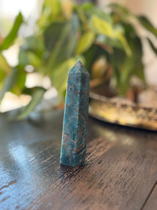 Blue Apatite Tower