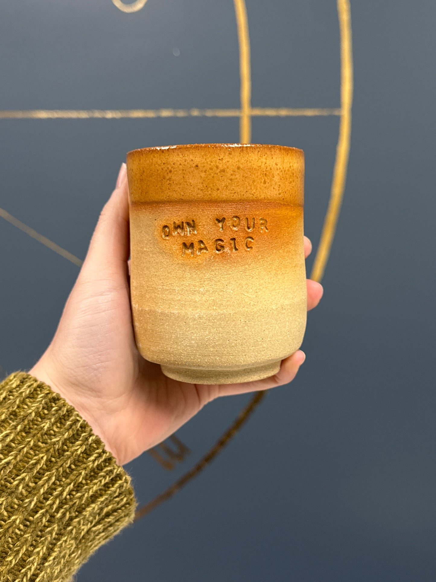 Own Your Magic Stoneware Tumbler