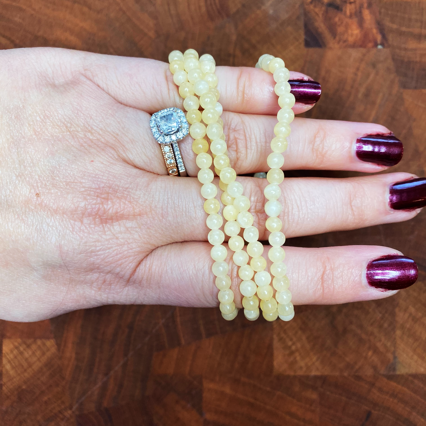 Honey Calcite Bracelet