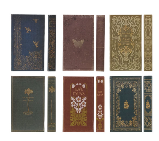 Journal with Book Design (6 Colors)