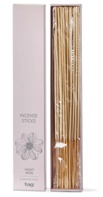 Violet Moss Incense Sticks