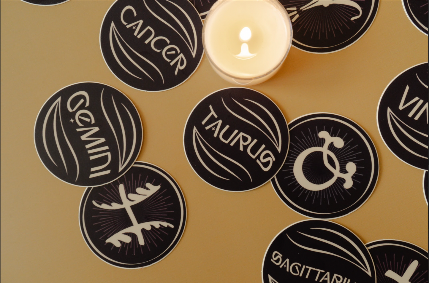 Zodiac Ritual Kit Intention Card Deck + Fortune Teller