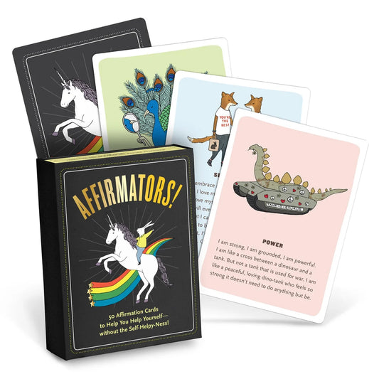 Affirmators! 50 Affirmation Cards to Help You Help Yourself