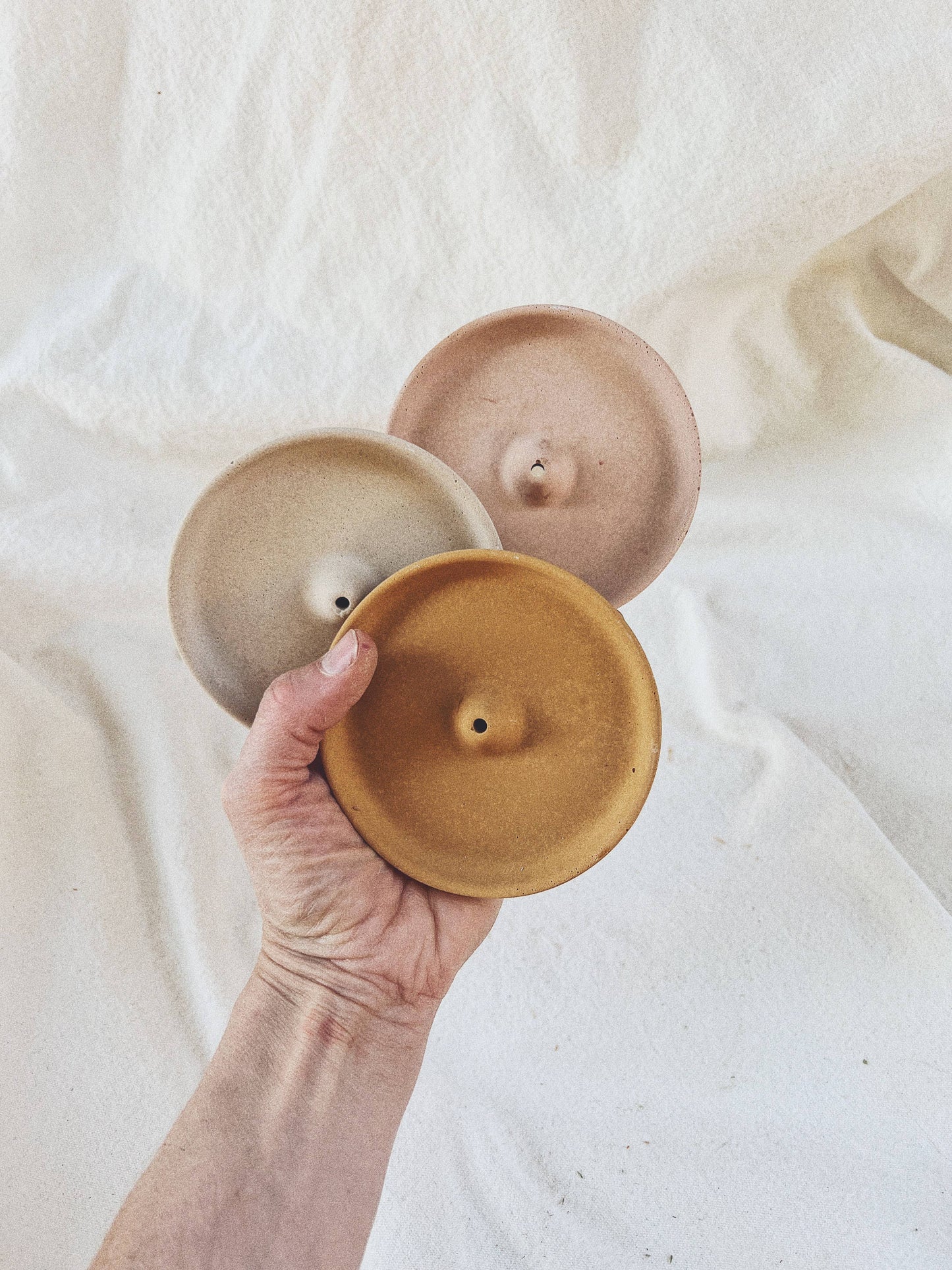 Simple Clay Incense Holder