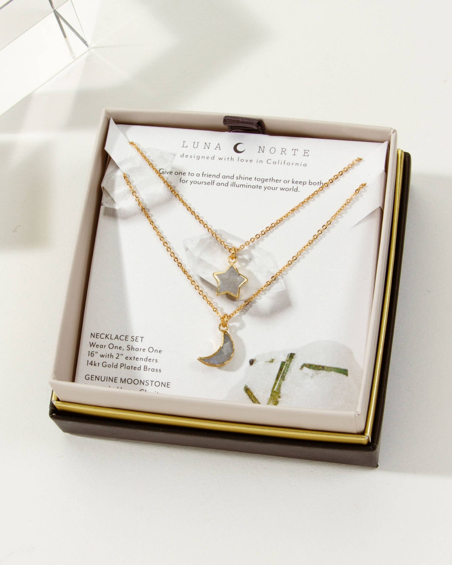 To the Moon and Back Necklace Set