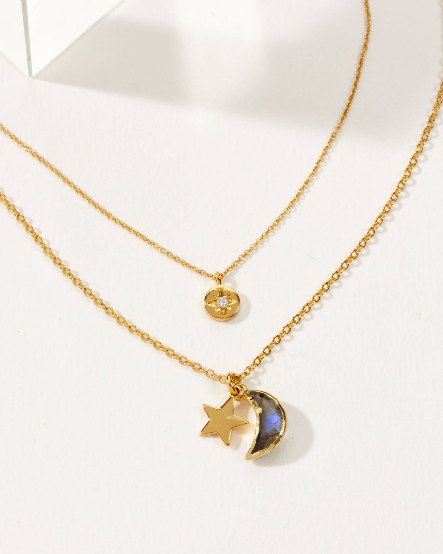 Stellar Labradorite Necklace Set