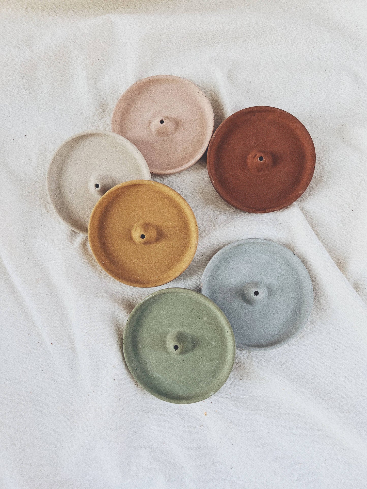 Simple Clay Incense Holder