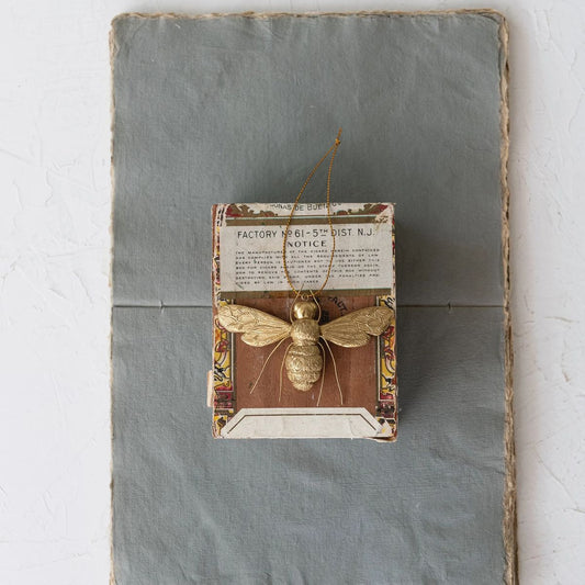 Golden Bee Ornament