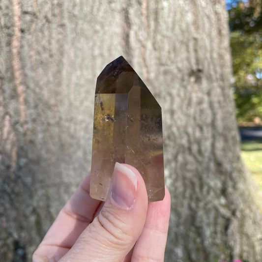 Smoky Quartz Tower #404