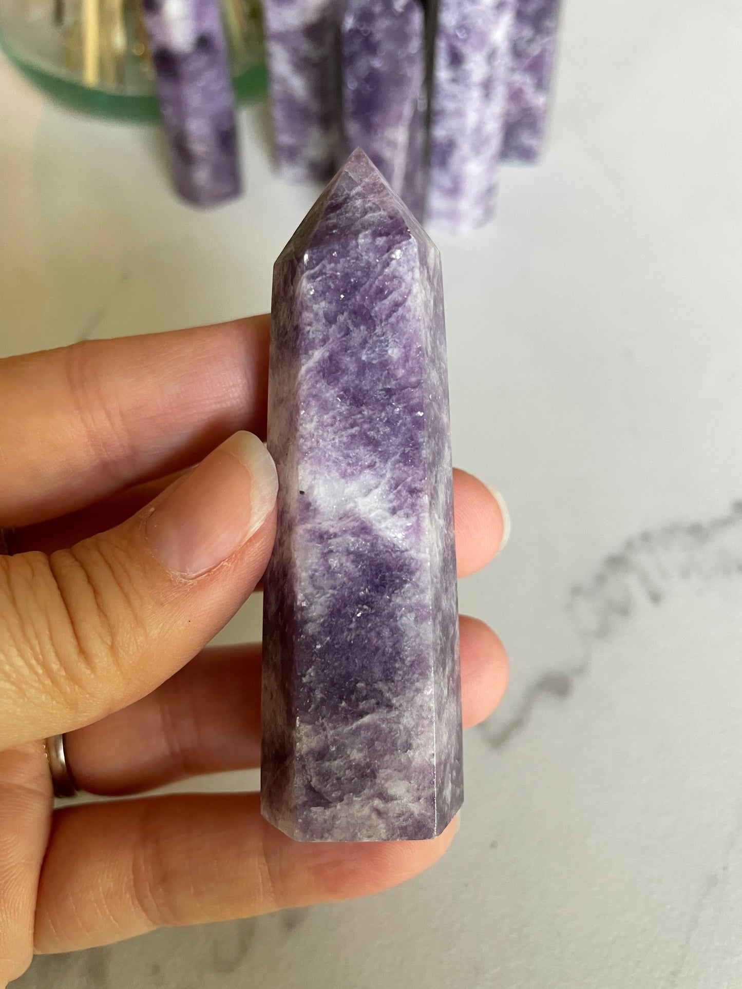 Lepidolite Tower #281