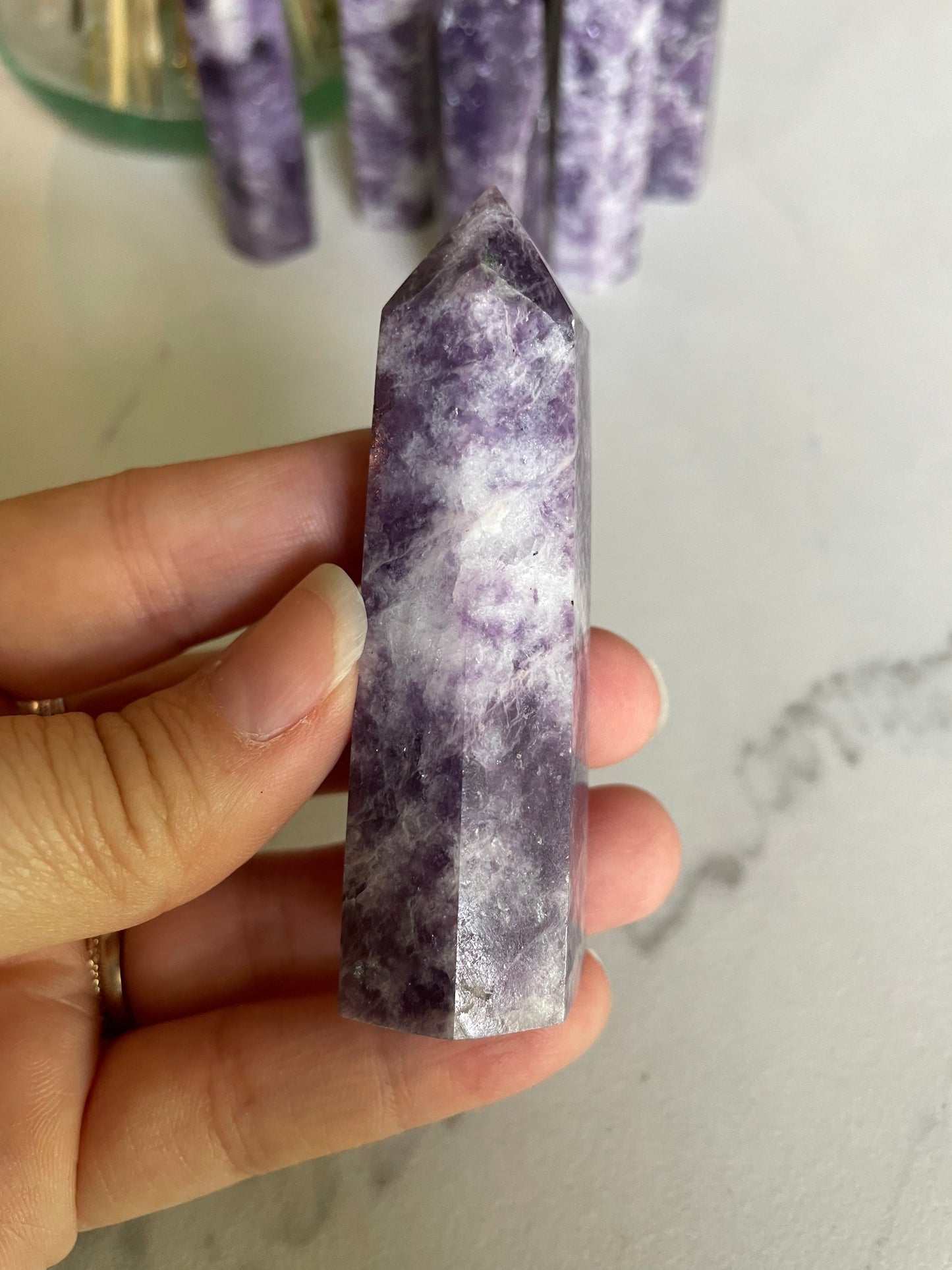 Lepidolite Tower #281