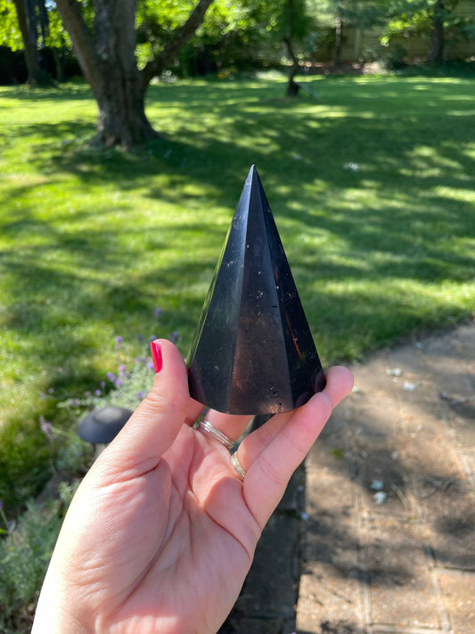 Shungite Pyramid, large