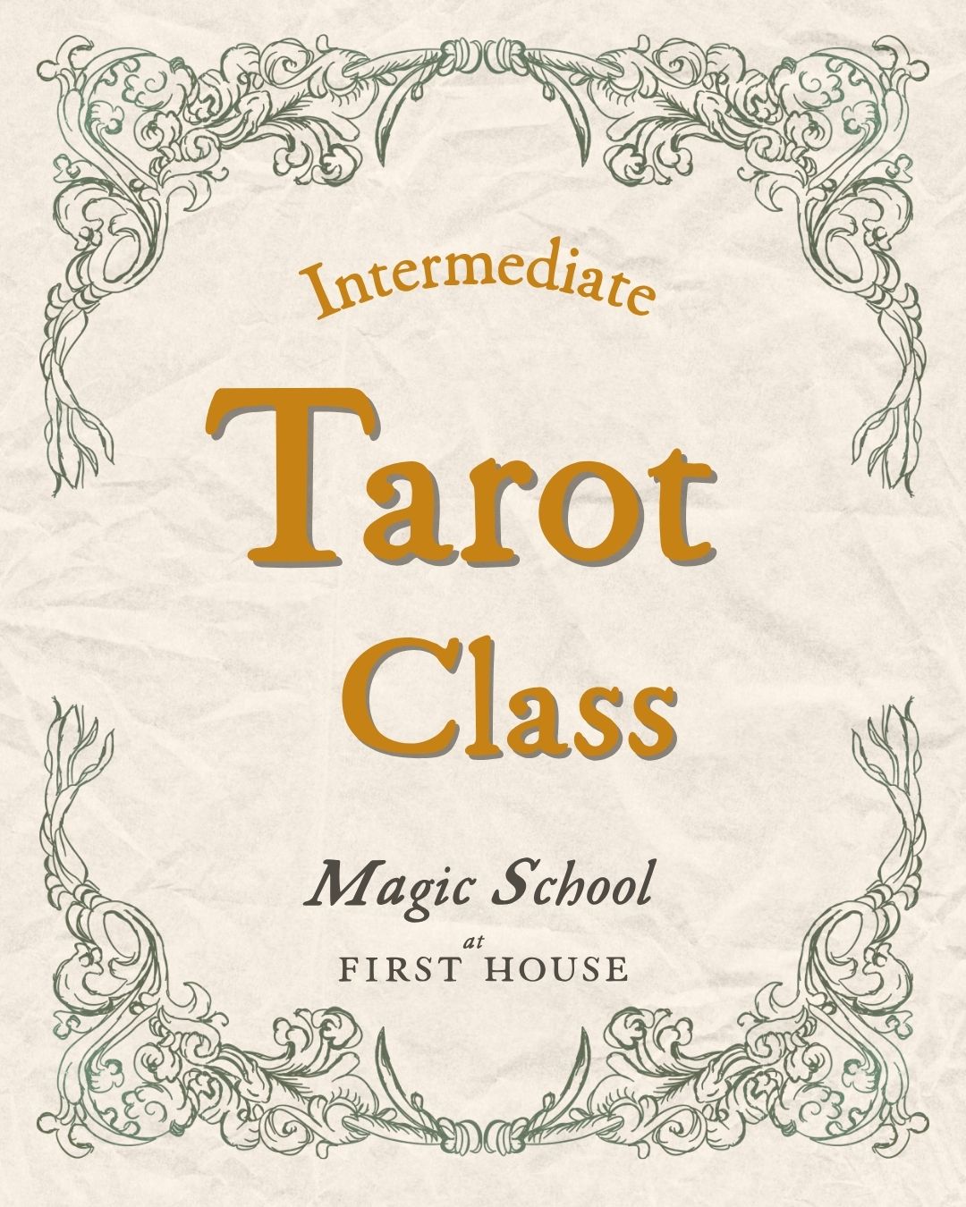 Intermediate Tarot Class