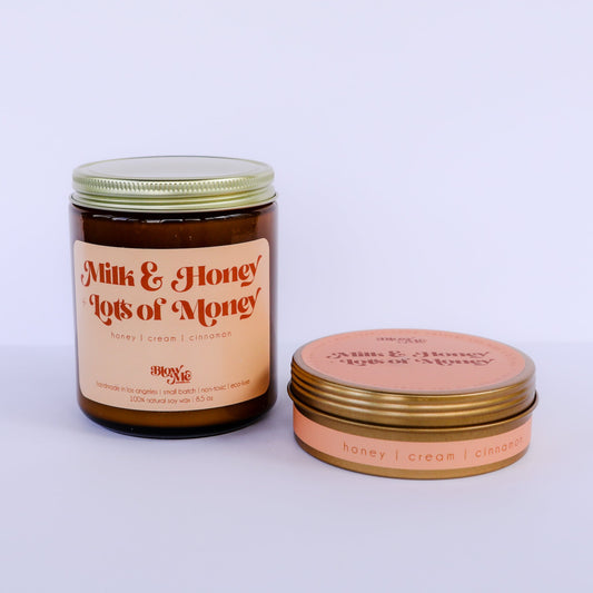 Milk & Honey + Lots Of Money Scented Candle