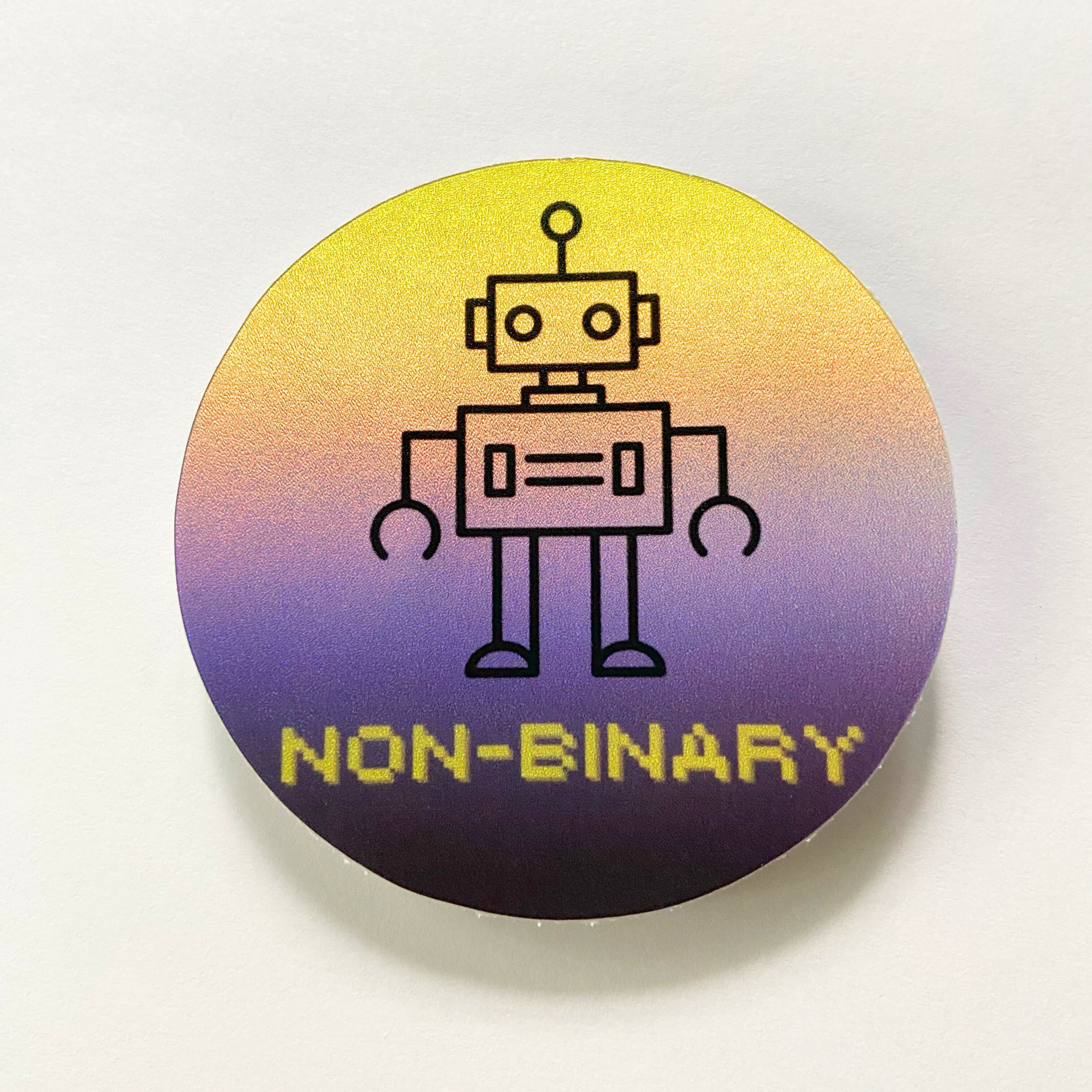 Non-binary Sticker – First House